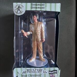 Elvis Presley Gold Ornament